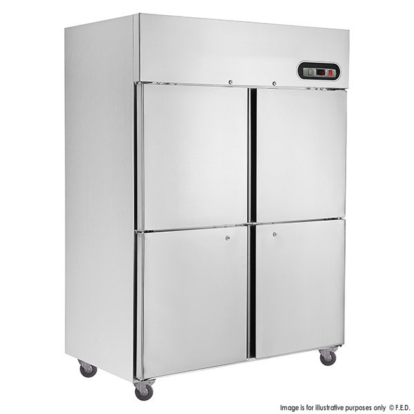 Suc1000 Tropical Thermaster 4½ Door Ss Fridge Federal Suc1000 Tropical Thermaster 4½ Door Ss Fridge