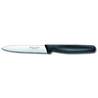 Victorinox Paring Knife 10cm Pointed Blade Nylon - Black