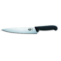 Victorinox Cooks Carving Knife 22cm Fibrox - Black