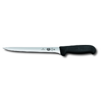 Victorinox Filleting Knife 20cm Flexible Blade Fibrox - Black