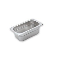 GN 1/9 Stainless Steel Food Pan 100mm