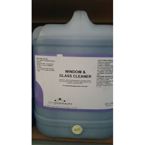 WINDOW & GLASS CLEANER 20LTR